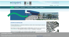 Desktop Screenshot of ecoparcbcn.com